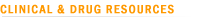 Clinical & Drug References