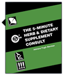 THE 5 MINUTE HERB & DIETARY SUPPLEMENT CONSULT