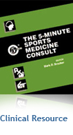 The 5 Minute Sports Medicine Consult