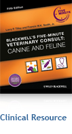 Blackwell's Five-Minute Veterinary Consult: Canine and Feline