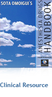 Sota Omoigui's Anesthesia Drugs Handbook