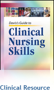 Davis's Guide to Clinical Nursing Skills