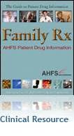 AHFS Patient Drug Information