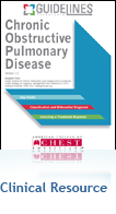 ACCP-endorsed Chronic Obstructive Pulmonary Disorder GUIDELINES Pocketcard&trade;