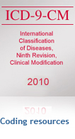 International Classification of Diseases, Ninth Revision, Clinical Modification