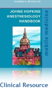 Johns Hopkins Anesthesiology Handbook