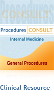 Procedures Consult: Internal Medicine - General Procedures