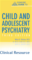 Concise Guide to Child and Adolescent Psychiatry