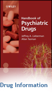 Handbook of Psychiatric Drugs