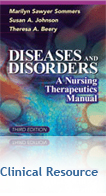 Diseases and Disorders: A Nursing Therapeutics Manual