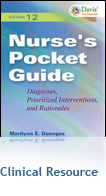 Nurse's Pocket Guide: Diagnoses, Prioritized Interventions, and Rationales