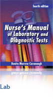 Nurse's Manual of Laboratory and Diagnostic Tests
