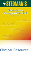 Stedman's Abbreviations & Acronyms Pocket