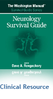 The Washington Manual<sup>&reg;</sup> Neurology Survival Guide