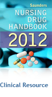 Saunders 2012 Nursing Drug Handbook